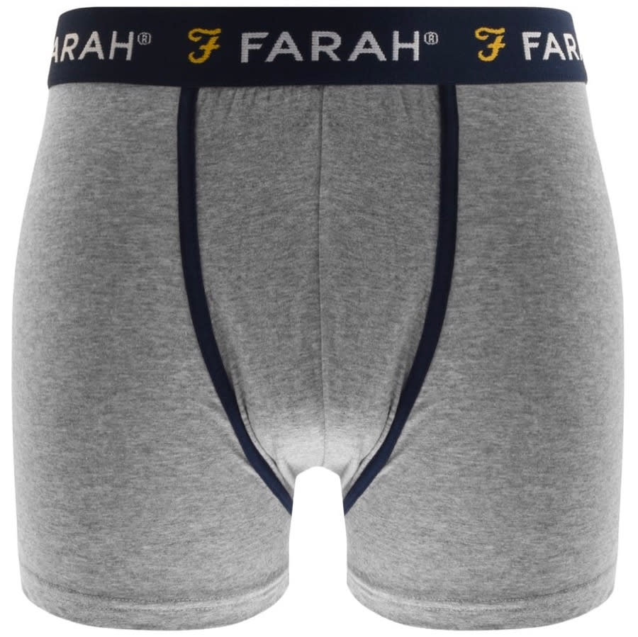 Alternative Image for ProductFarah Vintage Klaff 3 Pack Boxer Trunks Navy3